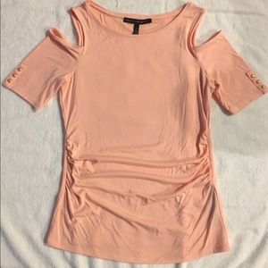 White House Black Market Shoulder Cut Out blouse